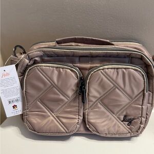 Lug Rider Sand Taupe NWT Crossbody Bag